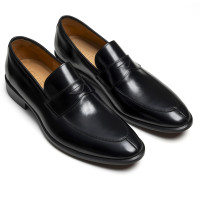 Sapato Social Loafer Matteo Preto